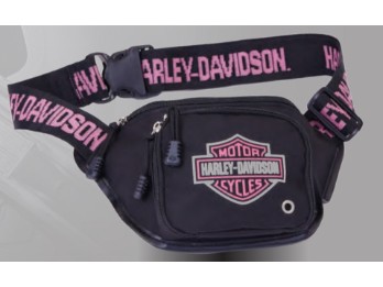 H-D Logo Belt Bag B&S Pink