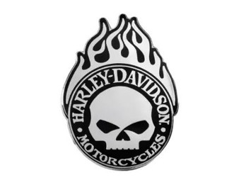 H-D®Pin: Skull Willie G-Flames