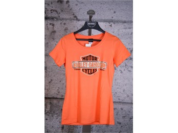 HD Ladies T-Shirt - Multiply Orange