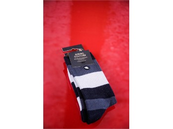 Stripes Socks Grey/Black unisex