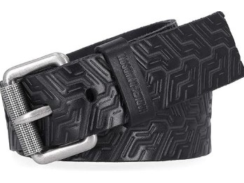 H-D®Ledergürtel: Reifenprofil
