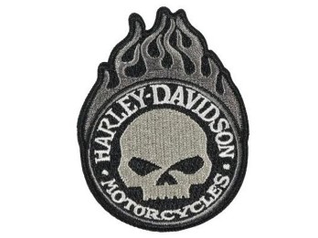 H-D®Patch: Willie G Flame Skull
