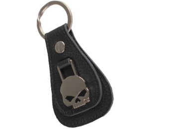 Skull Medallion Teardrop Key