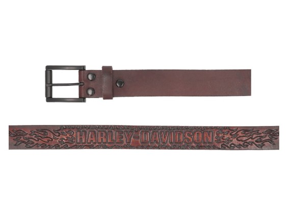 BMM031, Flame H-D Logo H-D Belt