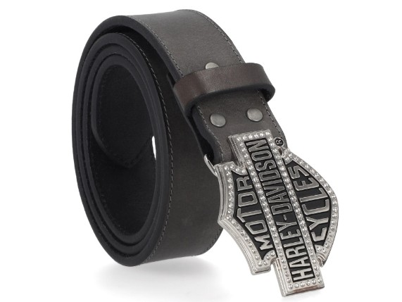 BMW011, Rhinestone Buckle H-D Belt