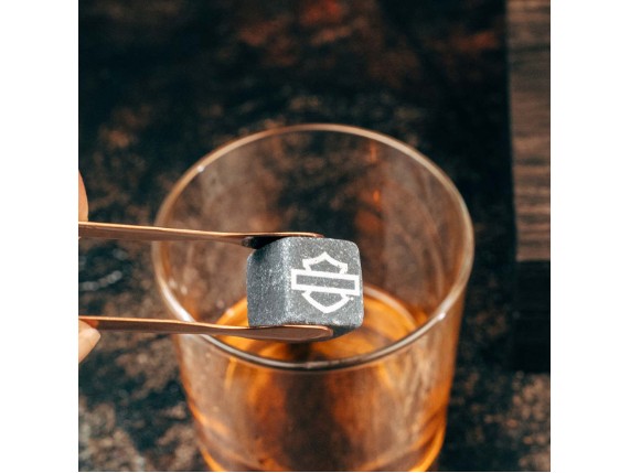 HDX-98537, H-D Open B&S Stone Ice Cube Travel