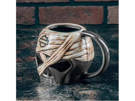 HDX-98687, Open B&S Sculpted Skull Mug
