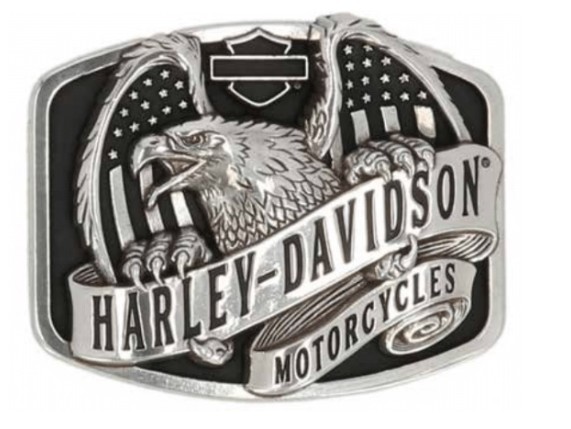 MAU001, Eagle Wing Over America Buckle