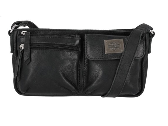 MHW050, Washed Leather Shoulder Bag