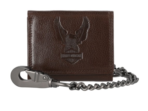 MWM040, Eagle-Trifold Snap with Chain