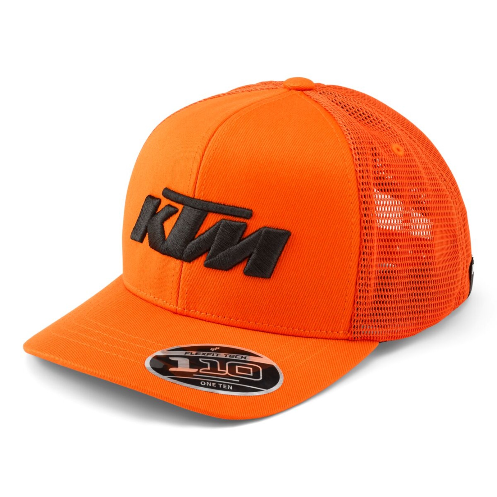 KTM Replica Team Curved Cap (2024) – Official KTM PowerWear, Blue/Orange, 100% Cotton