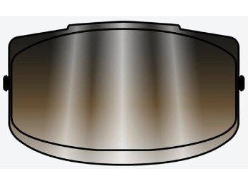 SPARK 2 VISOR SILVER MIRRORED OS