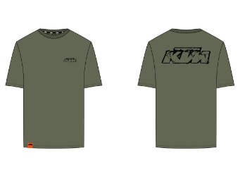 LOGO T-SHIRT MILITARY GREEN