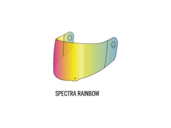 X-SPIRIT III 3D VISOR SPECTRA RAINBOW