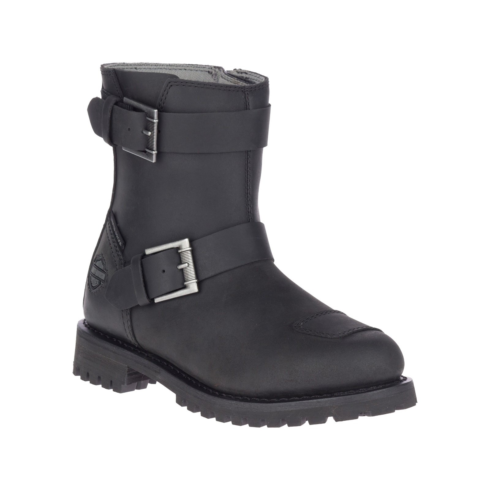 Leder ErhÃ¶hte Motorradstiefel Herren Harley Davidson