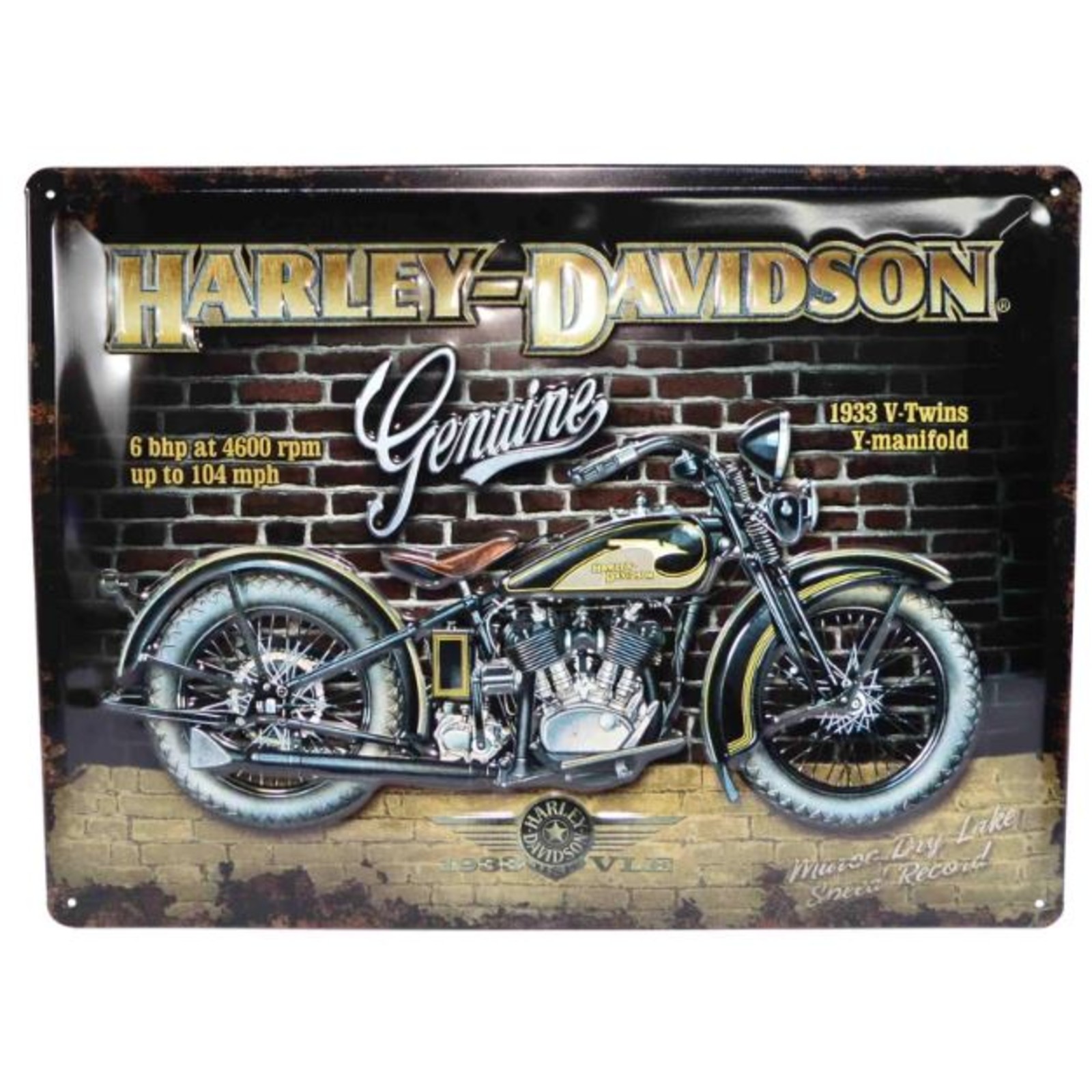 Harley-Davidson® Blechschild 30 x 40 cm div. Varianten