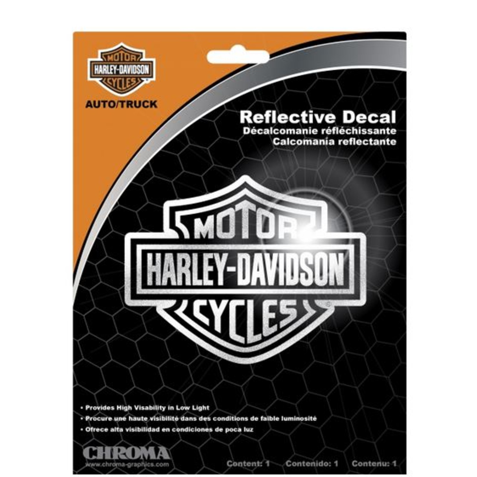 HarleyDavidson®Reflective Bar & Shield Aufkleber