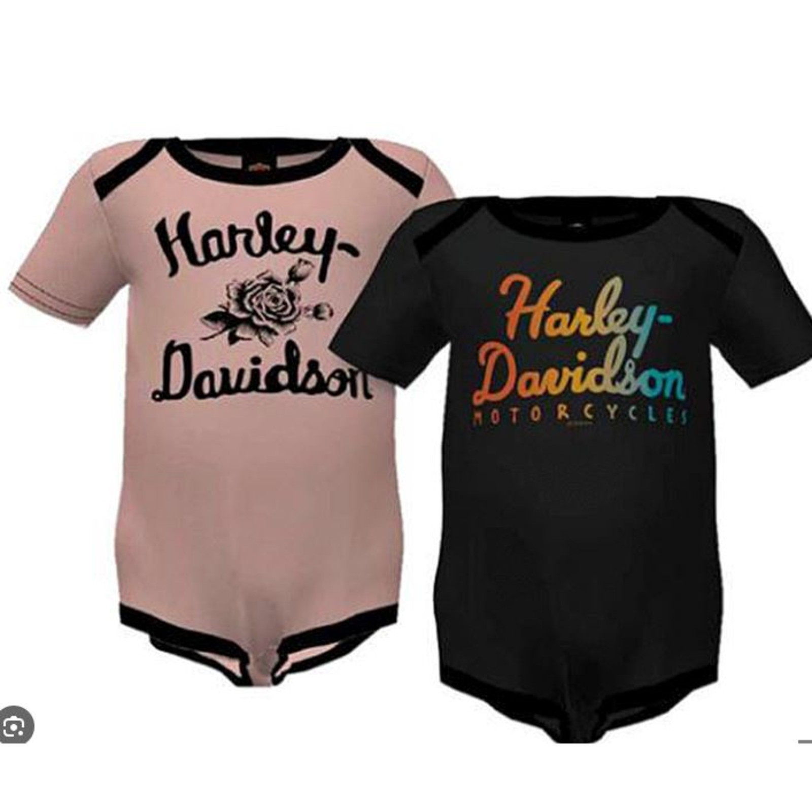 Harley Davidson 2 teiliges Baby Body Set fur Madchen