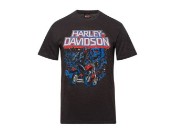 Harley-Davidson® Dealer T-Shirt Skeletor mit Köhlbrandbrücke