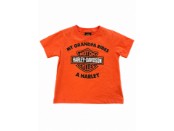 Harley-Davidson® Kinder T-Shirt My grandpa rides