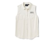 Harley-Davidson® Willie G Skull Bling Sleeveless Blusen-Shirt