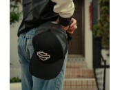 Harley-Davidson® Logo Colorblock Trucker Cap Open B&S