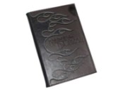 Harley-Davidson® Flames Leather Journal