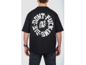 PANDO MOTO® LUKE DON’T DIE BLACK – Oversize T-Shirt