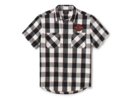 Harley-Davidson® H-D Essential Buffalo Plaid Herren Kurzarmhemd
