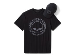 Harley-Davidson® Geschenkset für Herren:  Cap & T-Shirt
