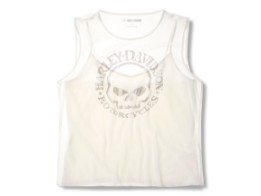Harley-Davidson® Willie G Skull Bling Mesh Top