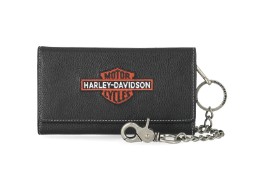 Harley-Davidson® Herren Geldbörse B&S Stickerei