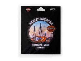 Harley-Davidson® Dealer-Patch Aufnäher Köhlbrandbrücke