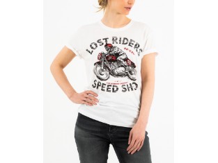 Lost Riders Lady White White Lady T- Shirt