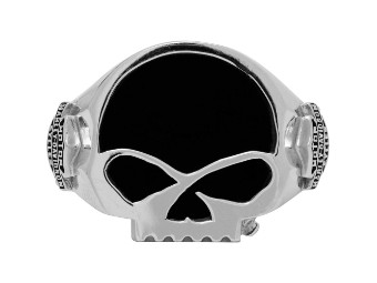 Black Onyx Skull Ring