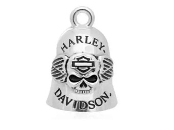 H-D Skull and Wing Ride Bell