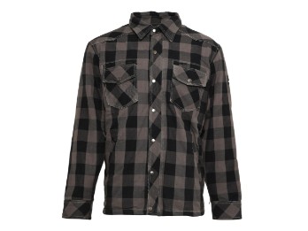 Lumberjack/Hemd grau-schwarz