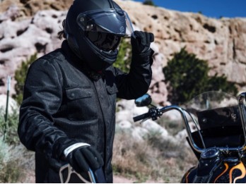 Harley-Davidson® Motorrad-Hemdjacke Operative 2.0 Mesh schwarz