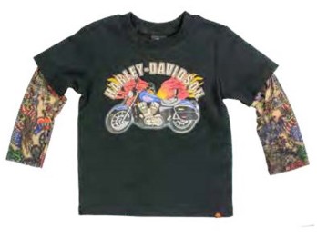 Toddler Boy Tee with Tattoo