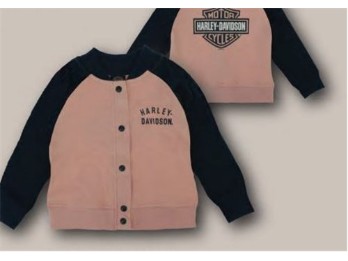 Harley-Davidson® Sweat-College-Jacke für Mädchen und Jungen