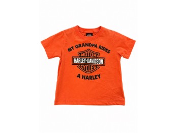 Harley-Davidson® Kinder T-Shirt My grandpa rides
