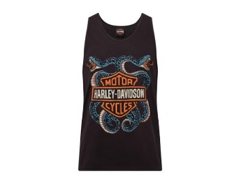 Harley-Davidson® Dealer Muscle-Shirt Coiled mit Köhlbrandbrücke