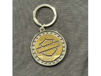 Harley-Davidson® Schlüsselanhänger Coin Style Round