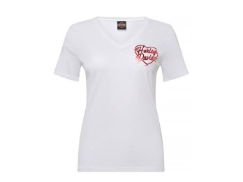 Harley-Davidson® T-Shirt Valentine mit Dealer Backprint