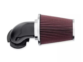 Harley-Davidson® Screamin Eagle Heavy Breather Luftfilter Kit 58mm, schwarz