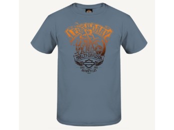 Harley-Davidson® Dealer T-Shirt "Fade USA" für Herren