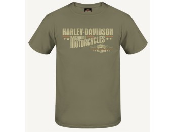Harley-Davidson® Dealer T-Shirt "Built" für Herren