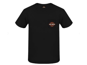 Harley-Davidson® Dealer-T-Shirt Mini B&S Pocket/Skull BP für Herren
