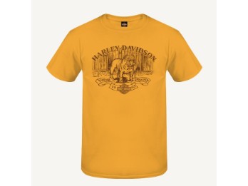 Harley-Davidson® Dealer T-Shirt "Wood Cut Bully" für Herren