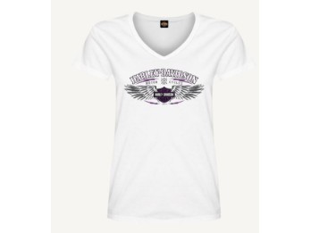 Harley-Davidson® Dealer-T-Shirt "Grey Feather" für Damen